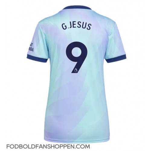 Arsenal Gabriel Jesus #9 Tredjetrøje Dame 2024-25 Kortærmet Arsenal Gabriel Jesus #9 Tredjetrøje Dame 2024-25 Kortærmet